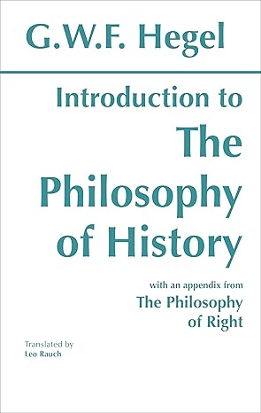 Cover of Philosophy of History